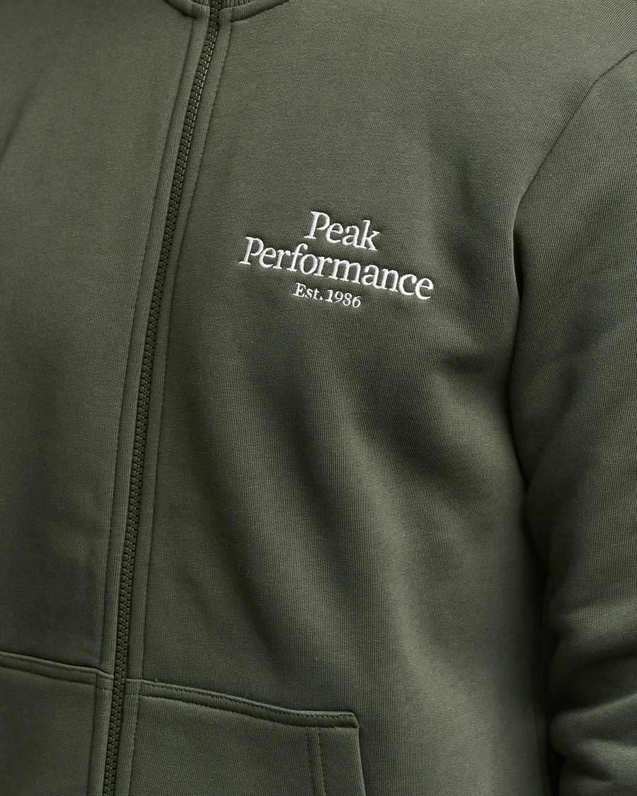 Homme | Pulls Et Tricots | Peak Performance | Original Zip Forest Night