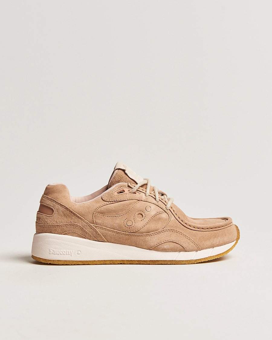 Homme | Saucony Shadow 6000 Moc Suede Sneaker Sand | Saucony | Shadow 6000 Moc Suede Sneaker Sand