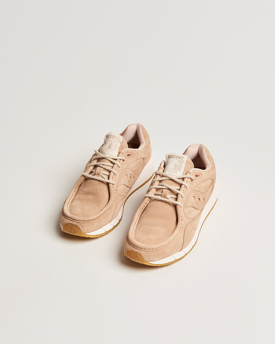 Homme | Saucony Shadow 6000 Moc Suede Sneaker Sand | Saucony | Shadow 6000 Moc Suede Sneaker Sand