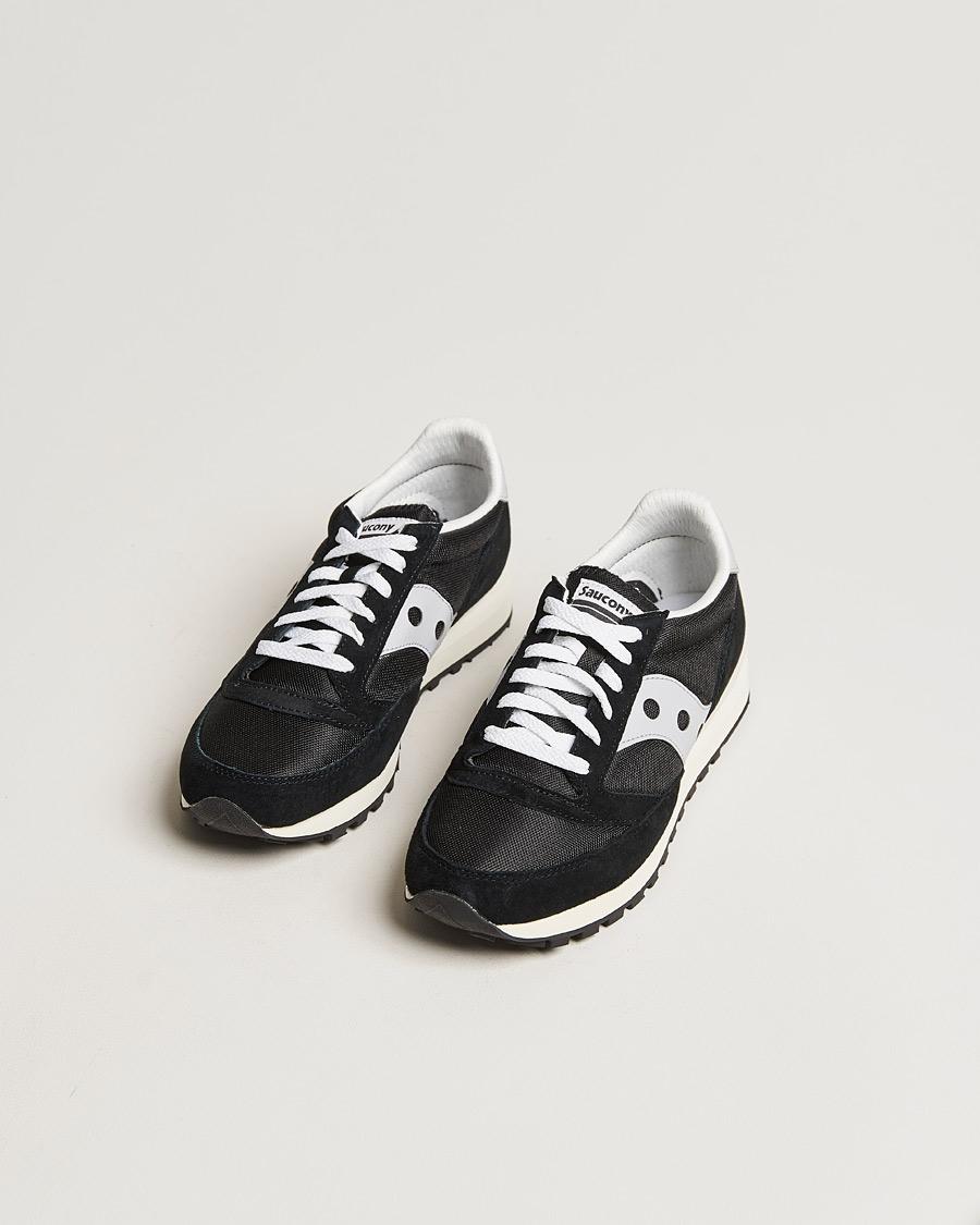 Homme | Saucony Jazz 81 Sneaker Black/Grey | Saucony | Jazz 81 Sneaker Black/Grey