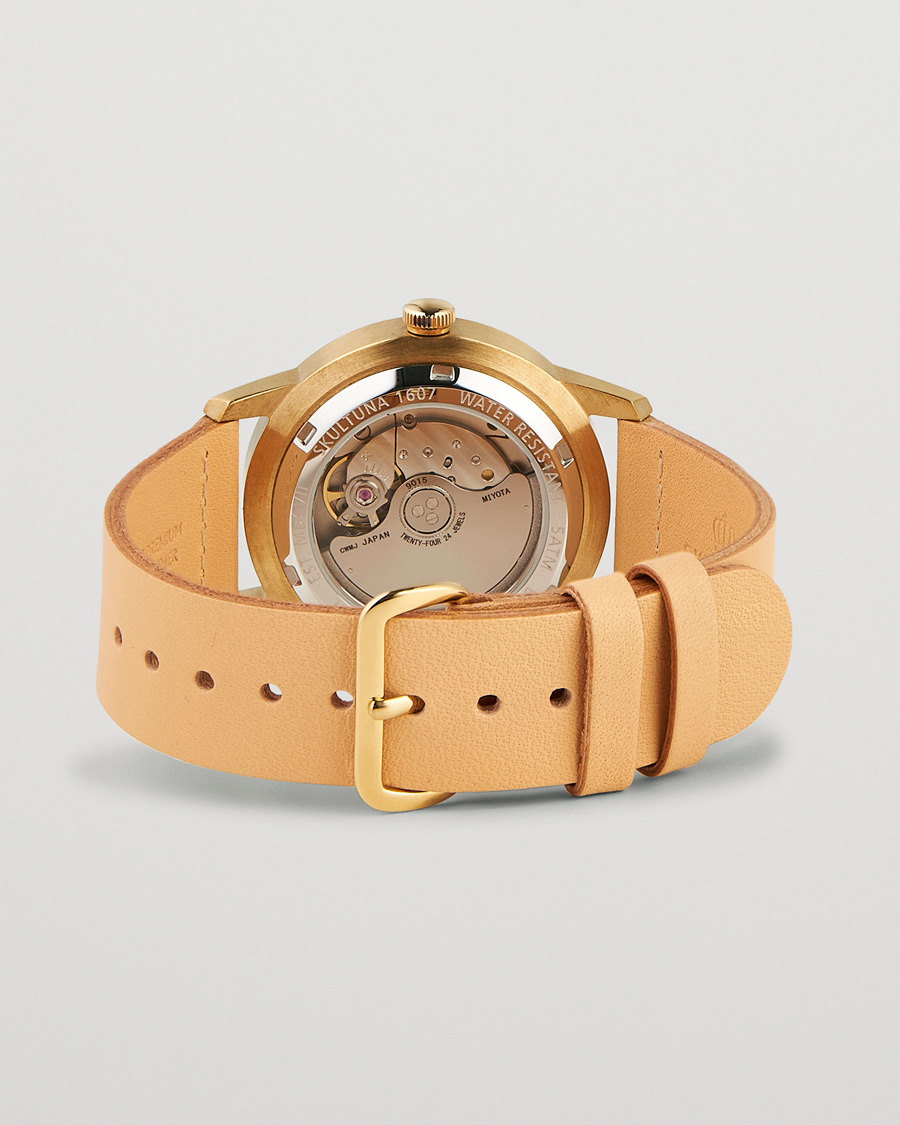 Homme | Skultuna 37mm Automatic Brass Grey Dail | Skultuna | 37mm Automatic Brass Grey Dail