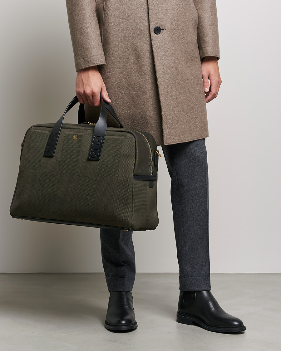 Homme | Mismo M/S Aviator Bag Kings´s Green/Black | Mismo | M/S Aviator Bag Kings´s Green/Black