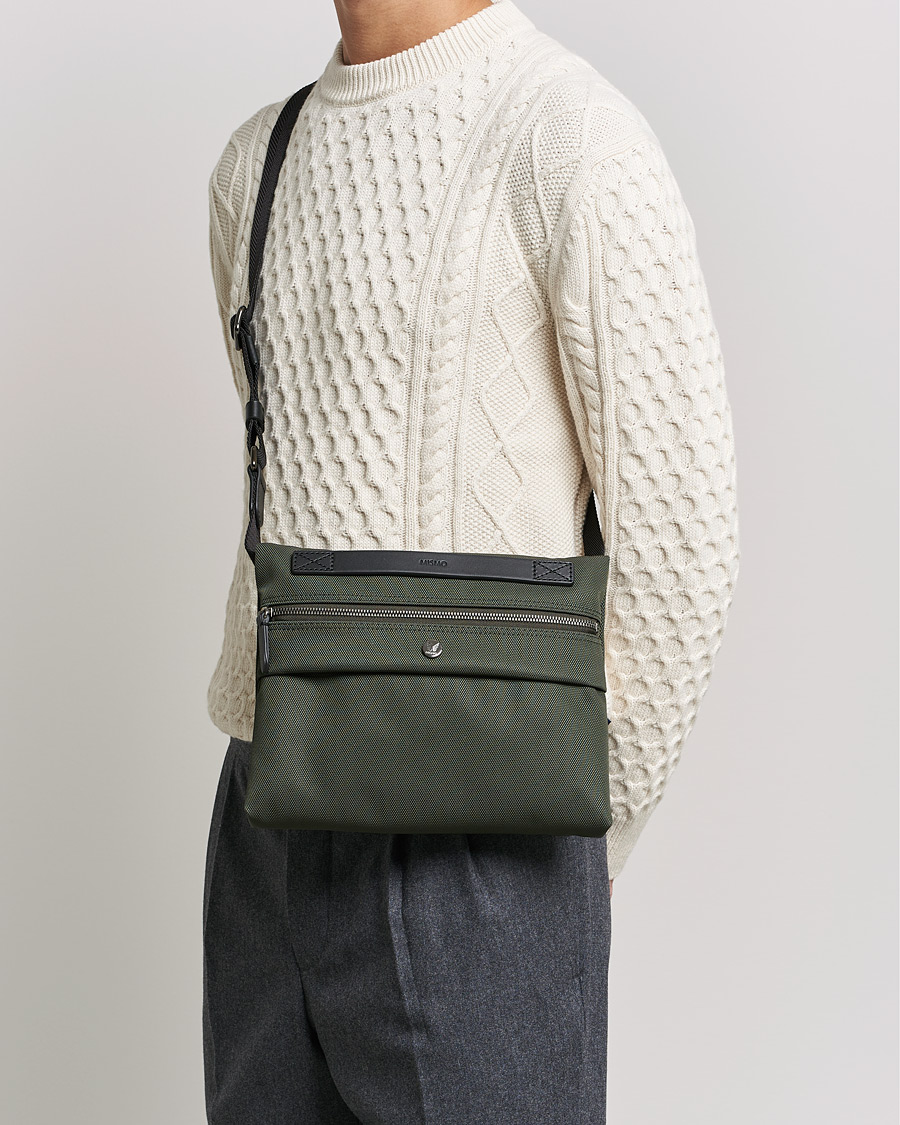 Homme | Mismo M/S Fly Bag Skagerrak/Black | Mismo | M/S Fly Bag Skagerrak/Black