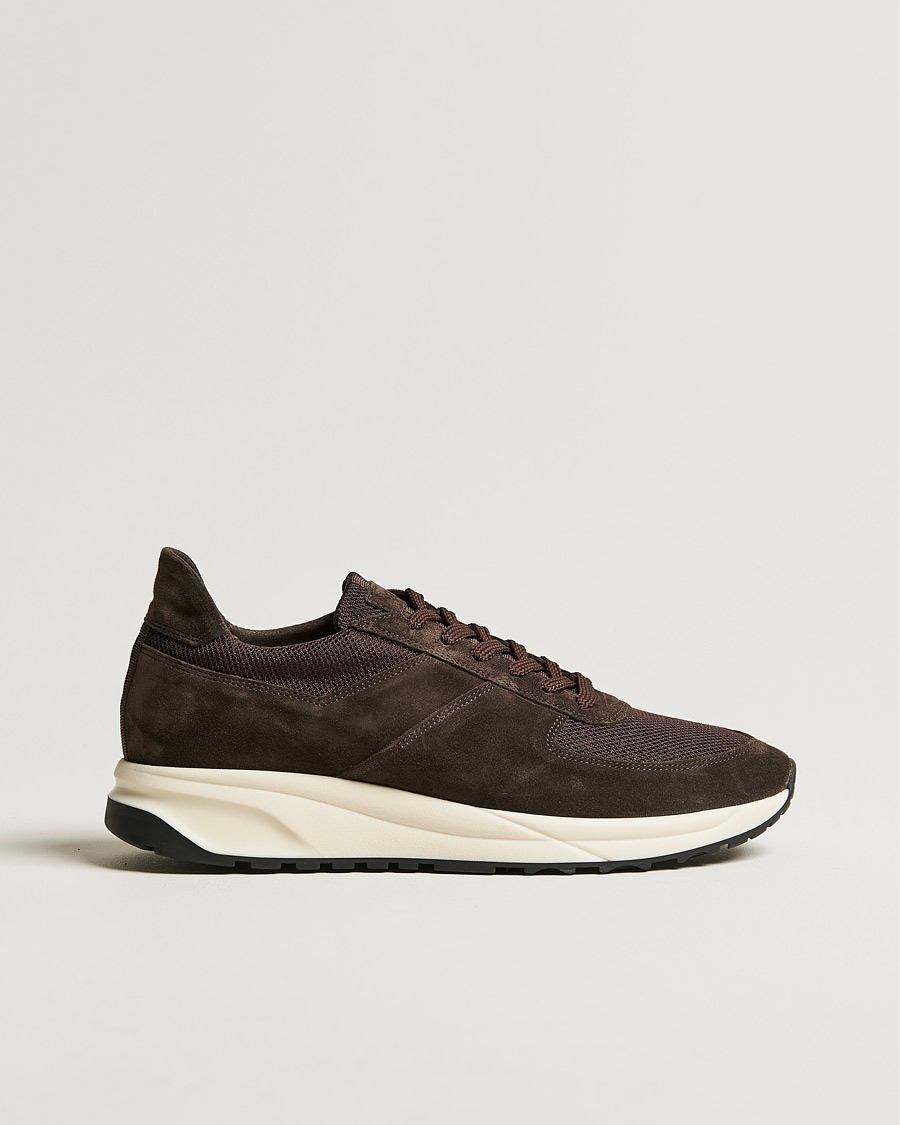 Homme | C.QP Stride Suede/Nylon Runner Dark Brown | CQP | C.QP Stride Suede/Nylon Runner Dark Brown