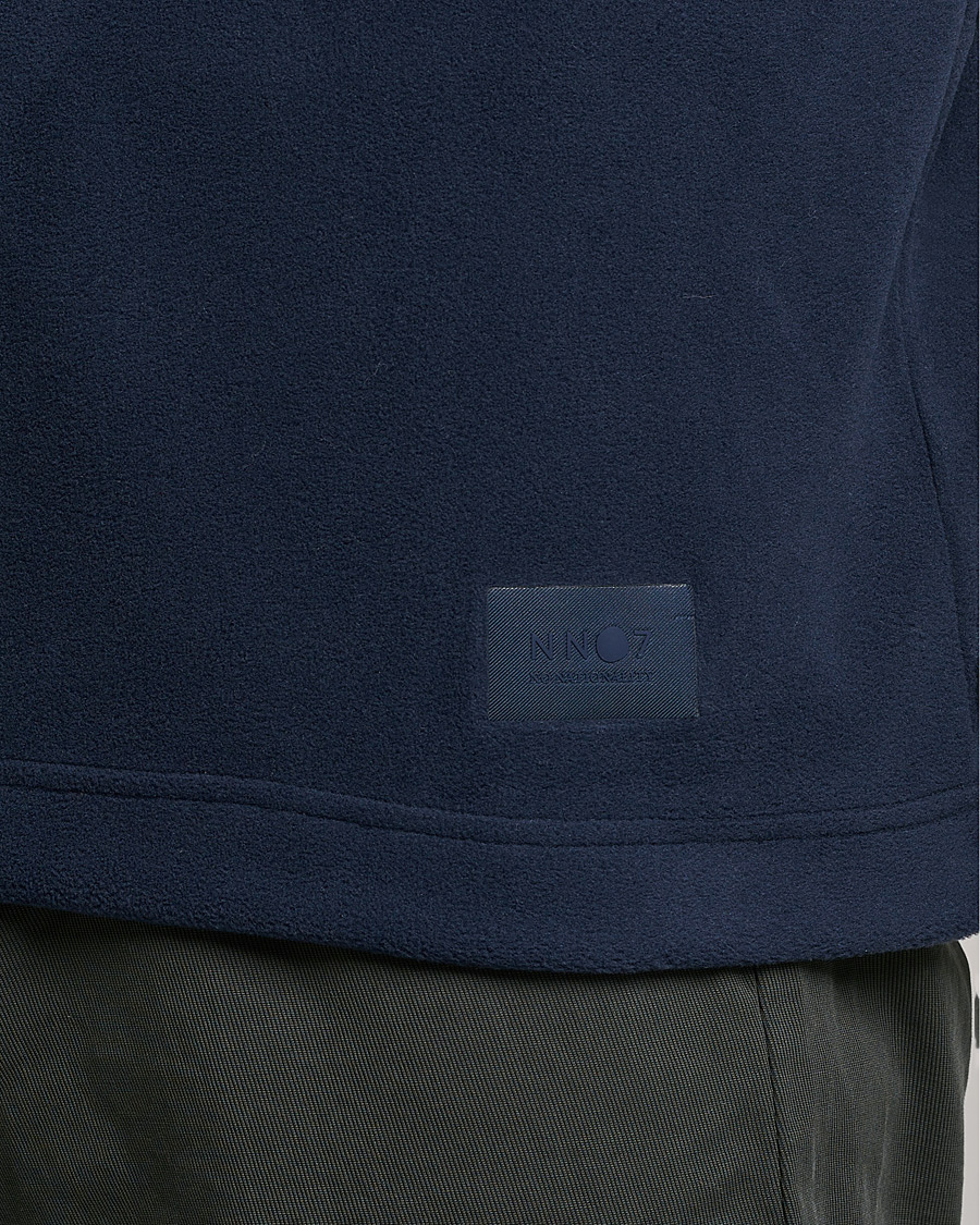 Homme | Pulls Et Tricots | NN07 | Vinny Micro Fleece Polo Navy