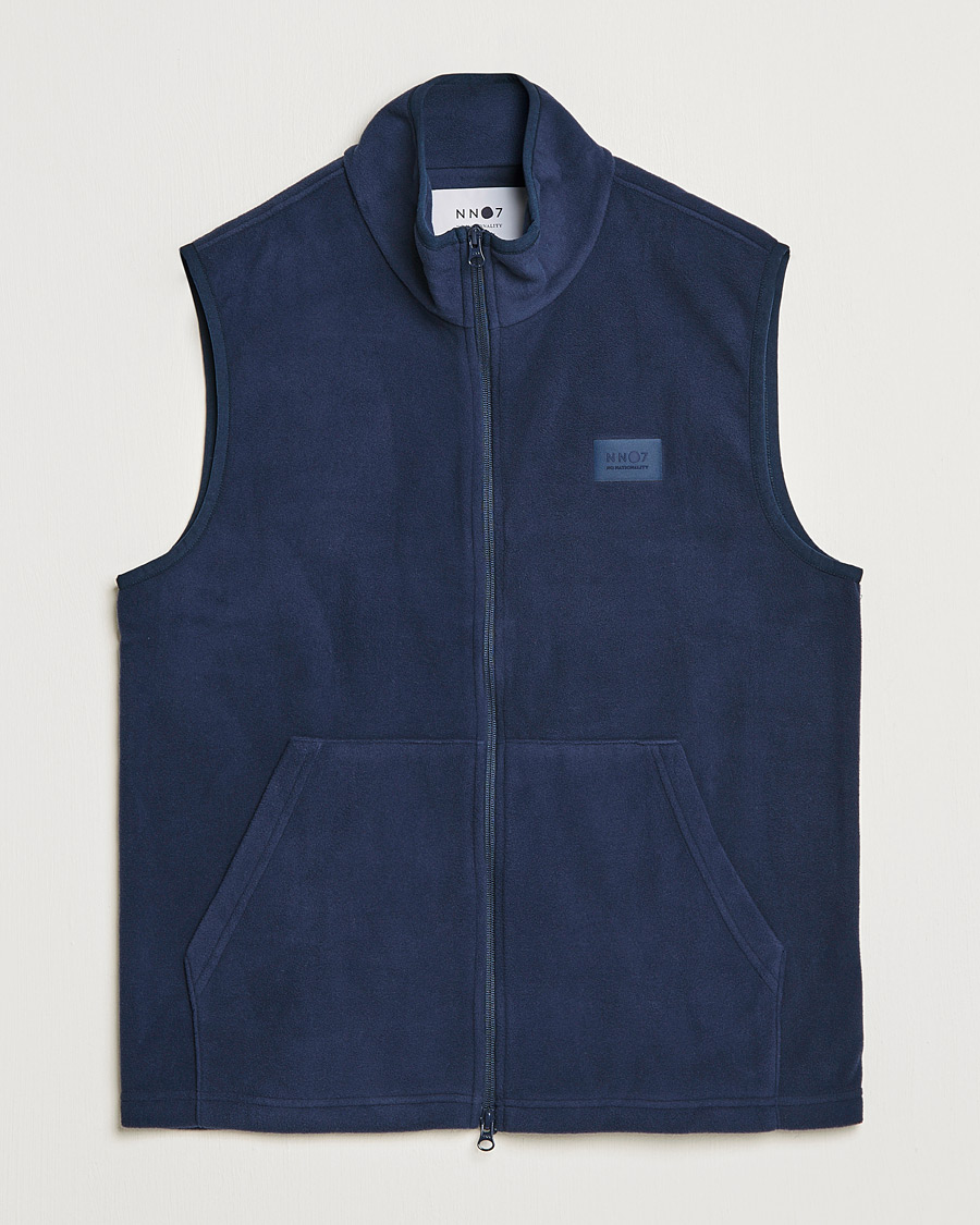 Homme | Pulls Et Tricots | NN07 | Vinny Micro Fleece Vest Navy