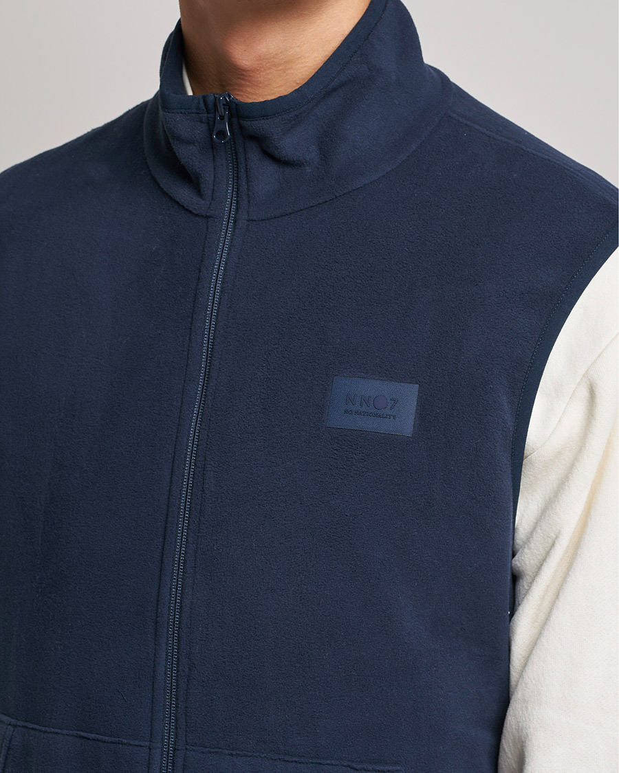 Homme | Pulls Et Tricots | NN07 | Vinny Micro Fleece Vest Navy