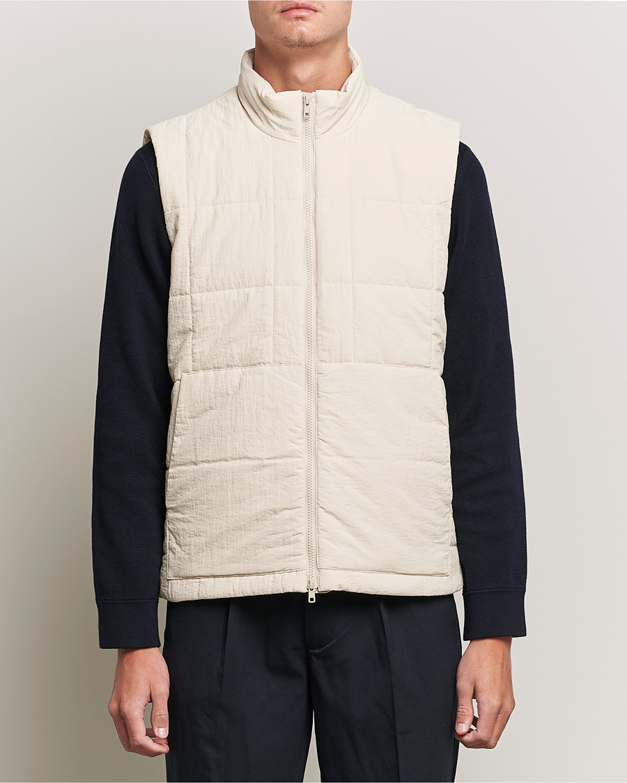 Homme | Gilets | NN07 | Verve Primaloft Vest Ecru