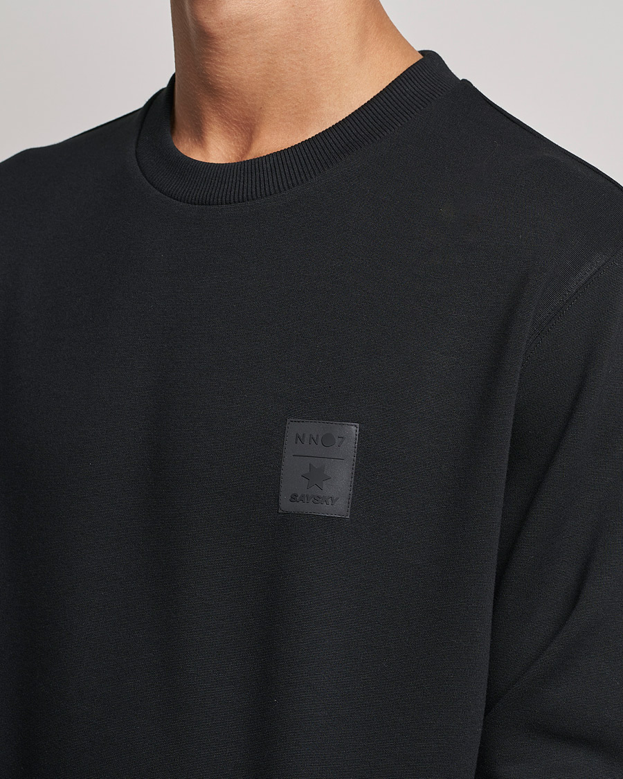 Homme | T-shirts | NN07 | Barrow Long Sleeve Crew Black