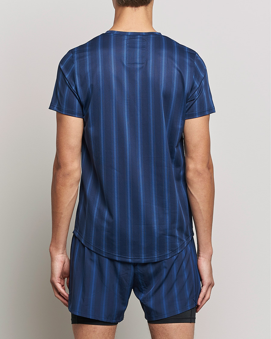 Homme | T-shirts | NN07 | Combat Short Sleeve T-Shirt Navy Stripe