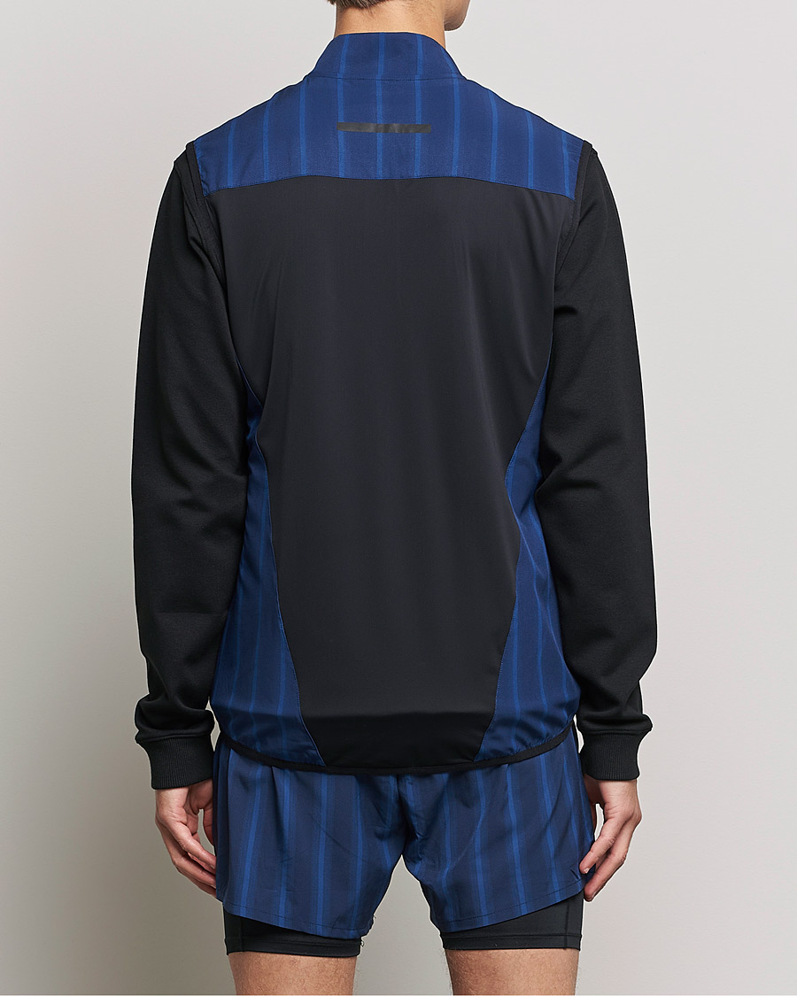 Homme | Pulls Et Tricots | NN07 | Pace Full Zip Vest Navy Stripe