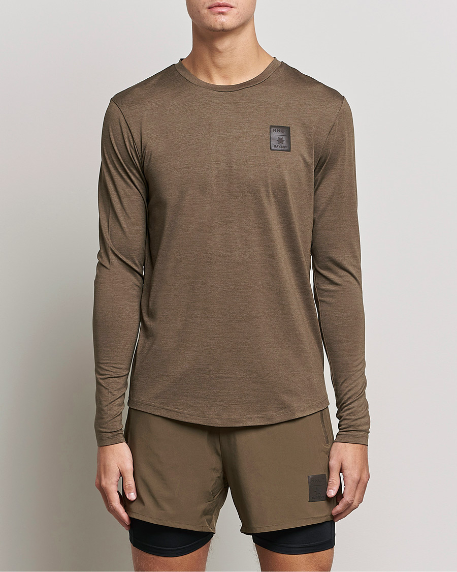 Homme | T-shirts | NN07 | Pace Long Sleeve T-Shirt Clay
