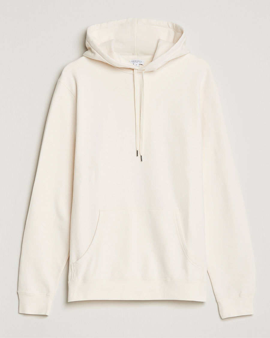 Homme | Pulls Et Tricots | Sunspel | Loopback Hoodie Archive White