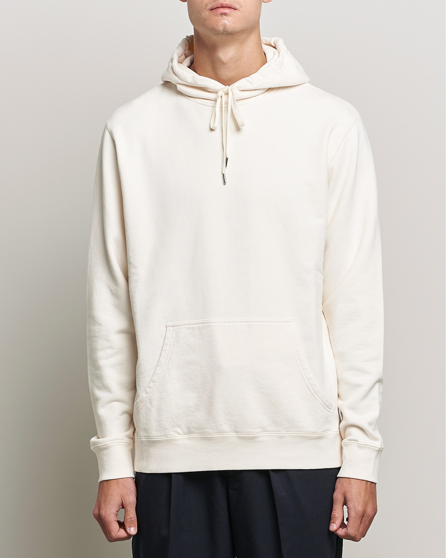 Homme | Pulls Et Tricots | Sunspel | Loopback Hoodie Archive White