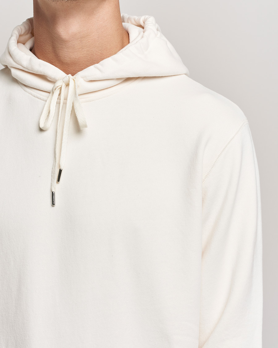 Homme | Pulls Et Tricots | Sunspel | Loopback Hoodie Archive White
