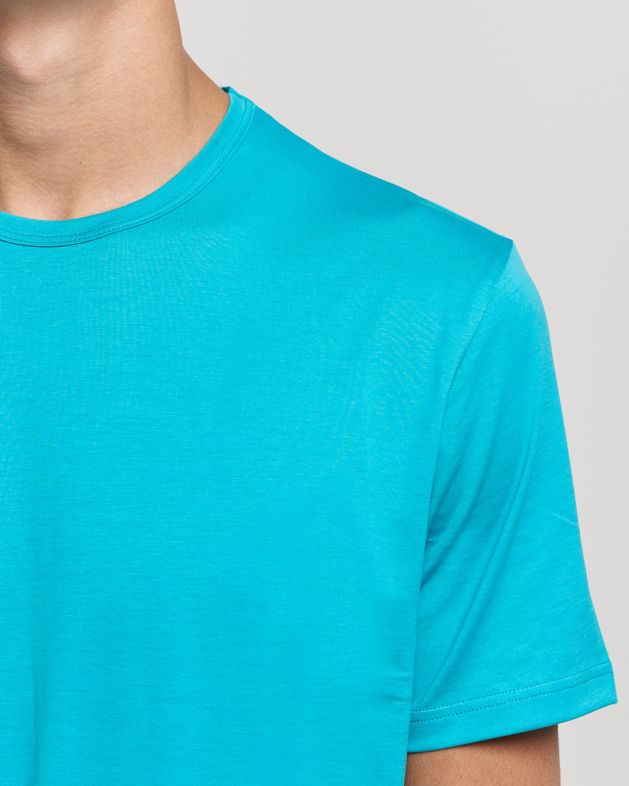 Homme | T-shirts | Sunspel | Crew Neck Cotton Tee Reef