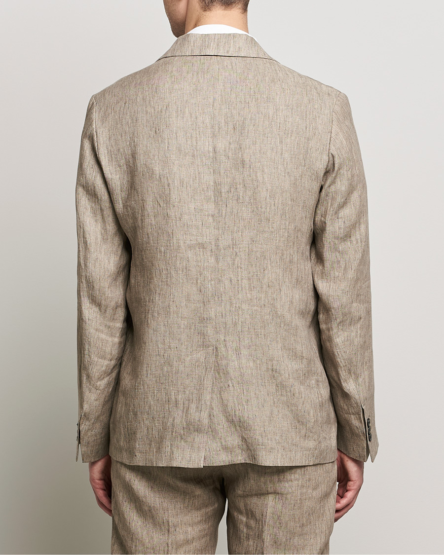 Homme | Blazers | Sunspel | Relaxed Linen Blazer Dark Stone