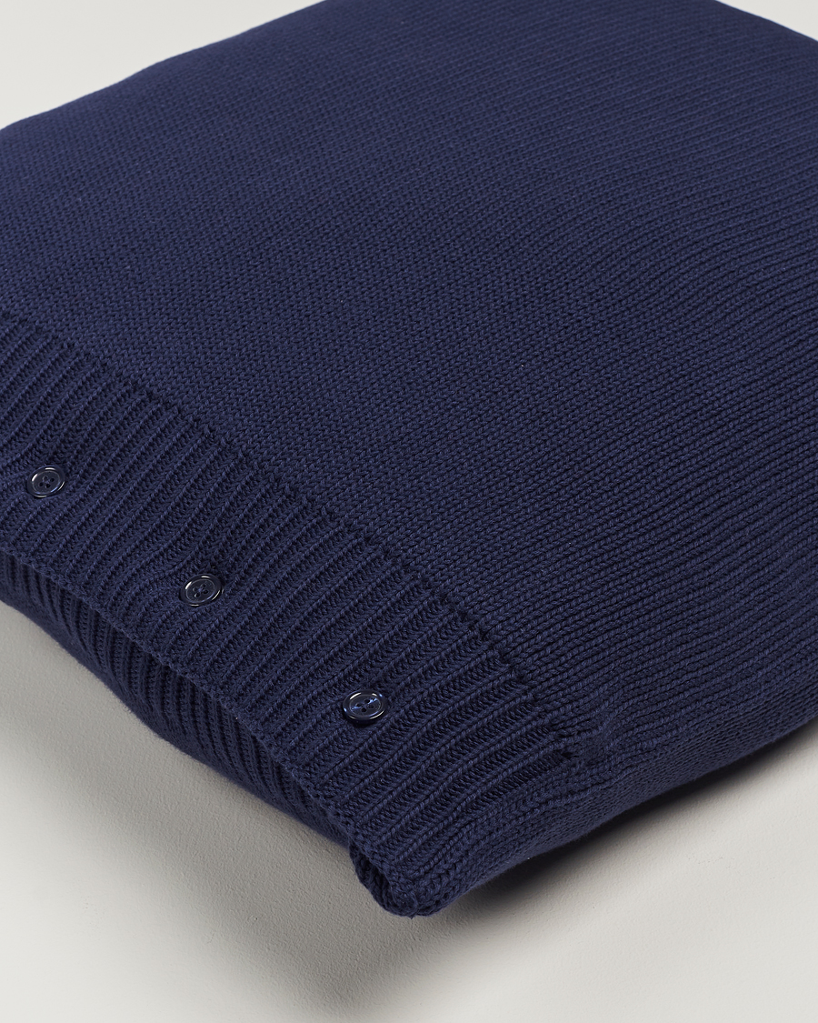 Homme | Ralph Lauren Home RL Flag 50x50 cm Throw Pillow Navy | Ralph Lauren Home | RL Flag 50x50 cm Throw Pillow Navy