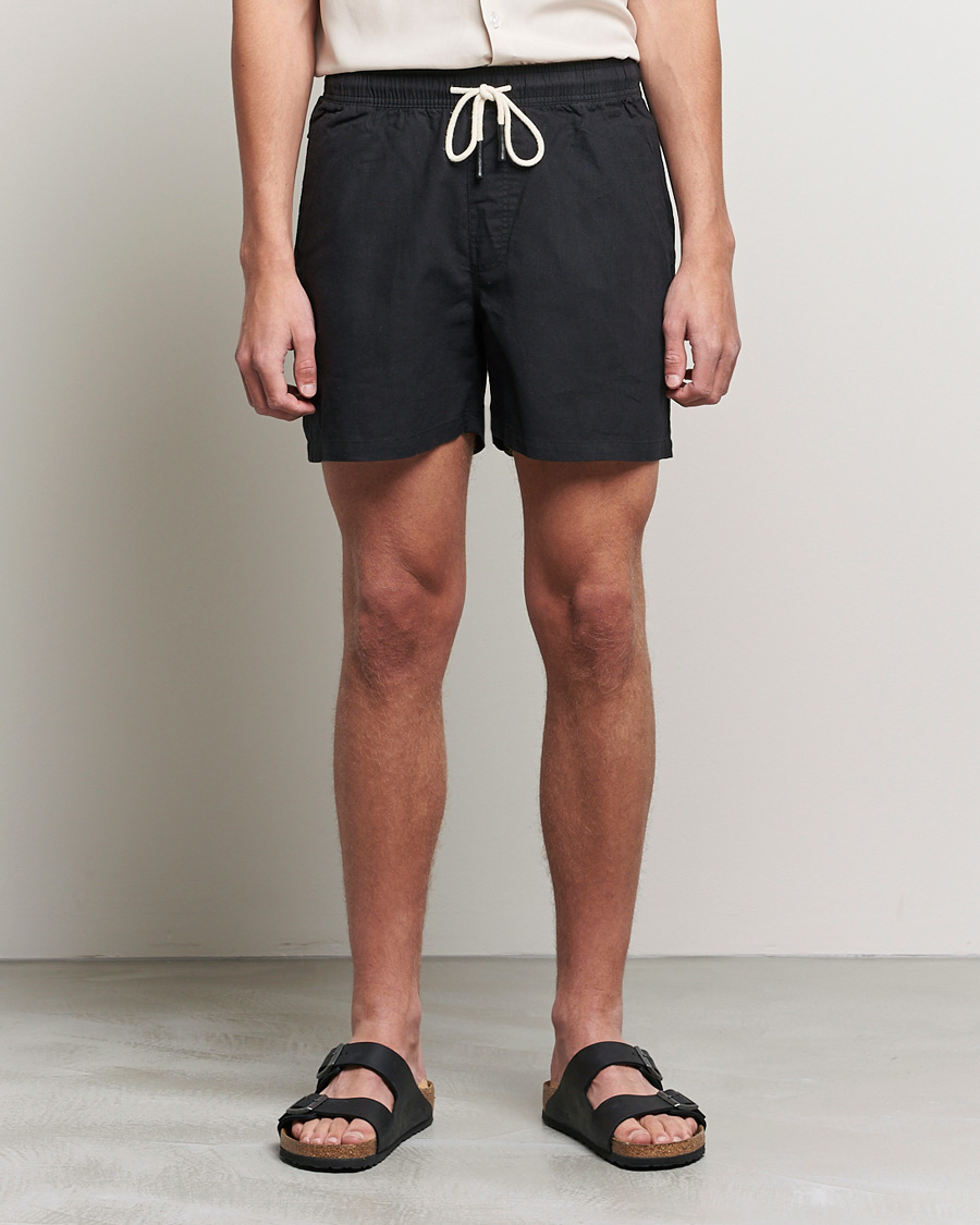 Homme |  | OAS | Linen Shorts Black