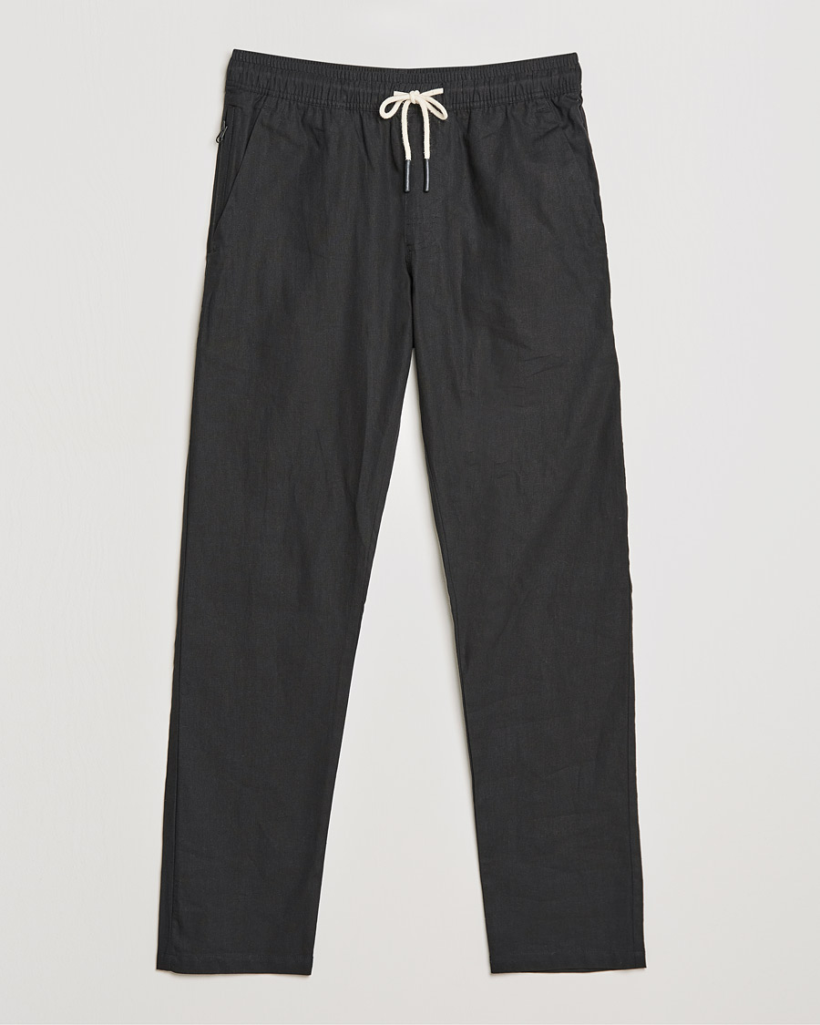 Homme | Pantalons | OAS | Linen Long Pants Black