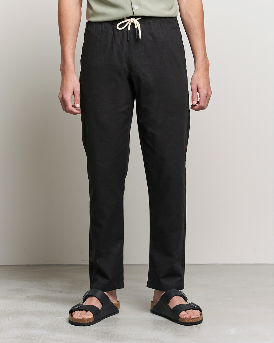 Homme | Pantalons | OAS | Linen Long Pants Black