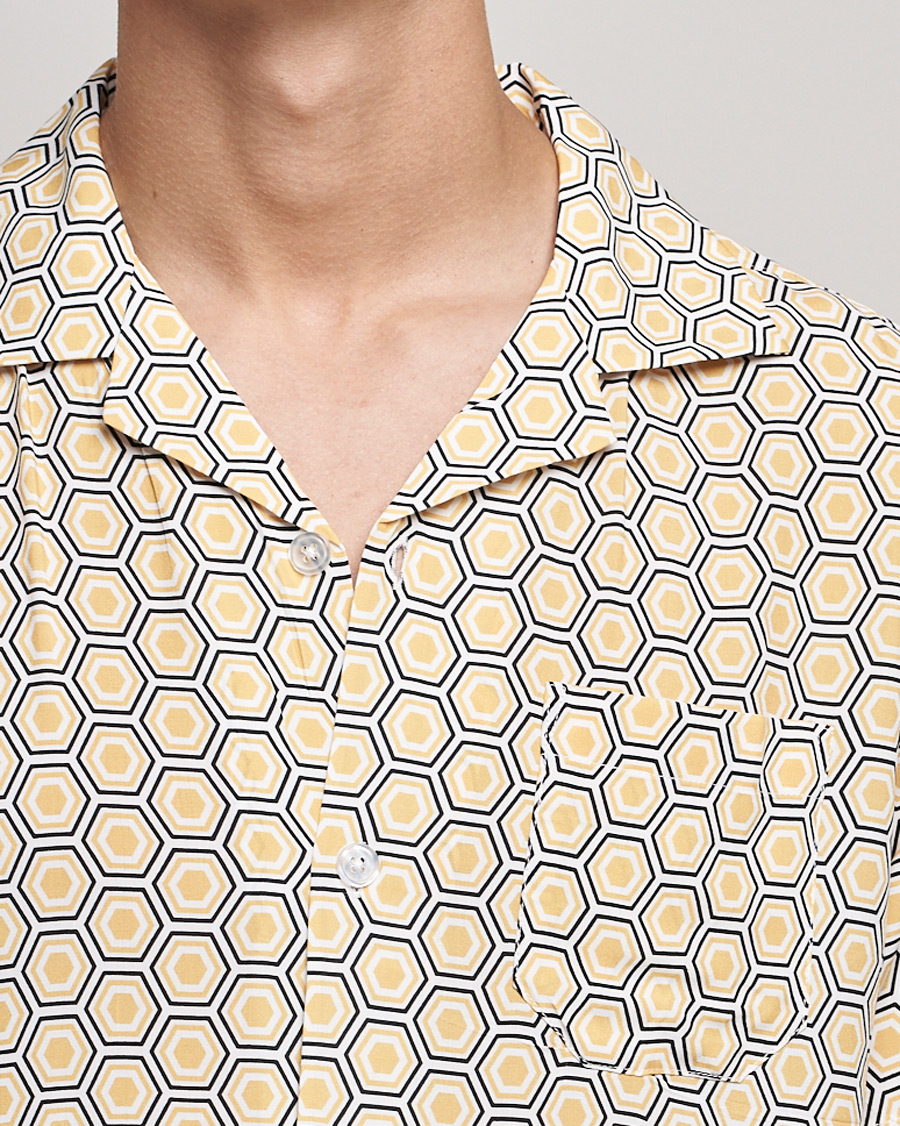 Homme | Chemises | OAS | Viscose Resort Short Sleeve Shirt Geometric