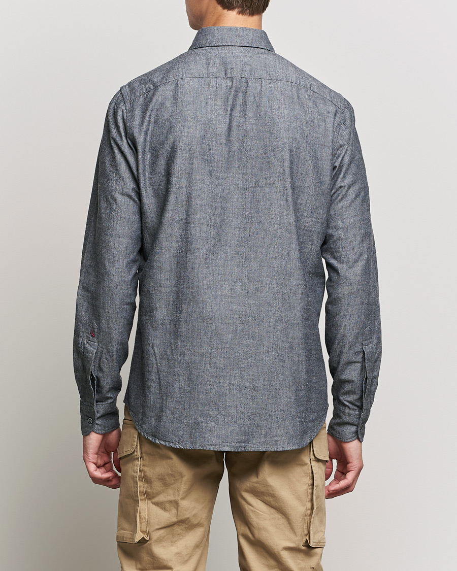Homme | Chemises | Slowear | Chambray Work Shirt Grey
