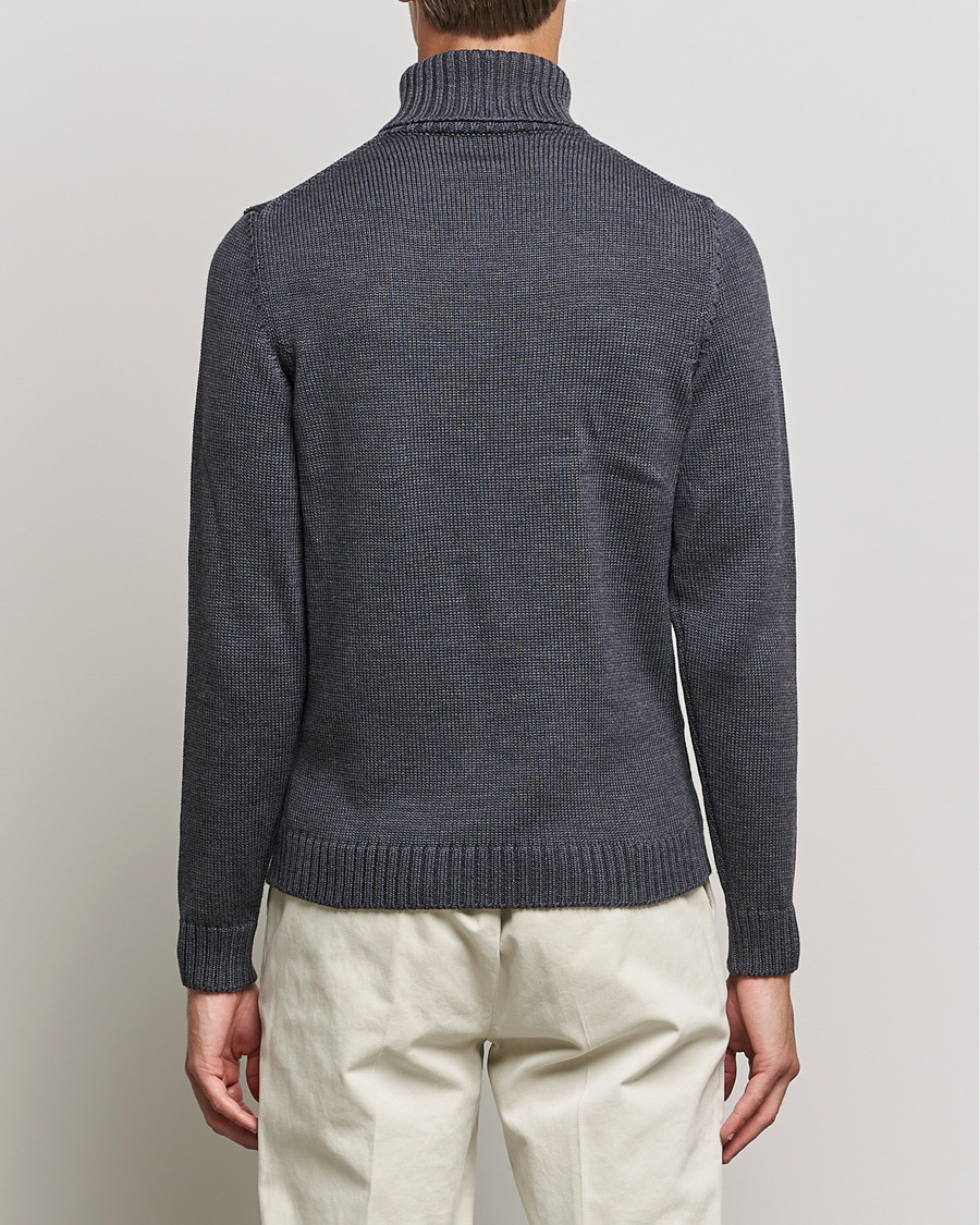 Homme | Pulls Et Tricots | Zanone | Virgin Merino Wool Rollneck Grey Melange