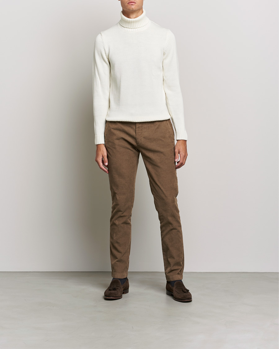 Homme | Pulls Et Tricots | Zanone | Virgin Merino Wool Rollneck Latte
