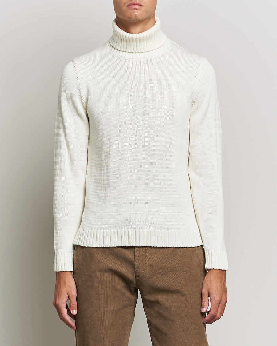 Homme | Pulls Et Tricots | Zanone | Virgin Merino Wool Rollneck Latte