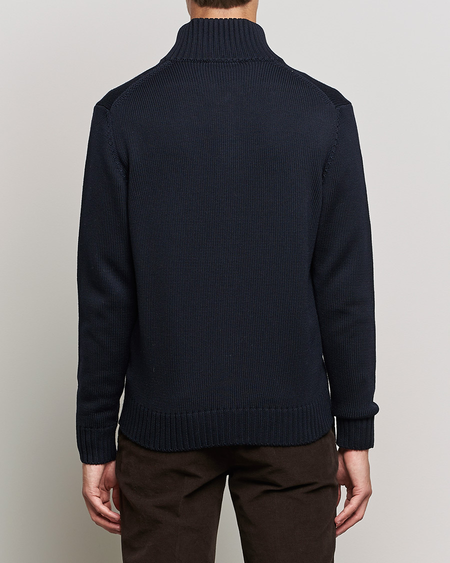 Homme | Pulls Et Tricots | Zanone | Virgin Merino Wool Chioto Cardigan Navy
