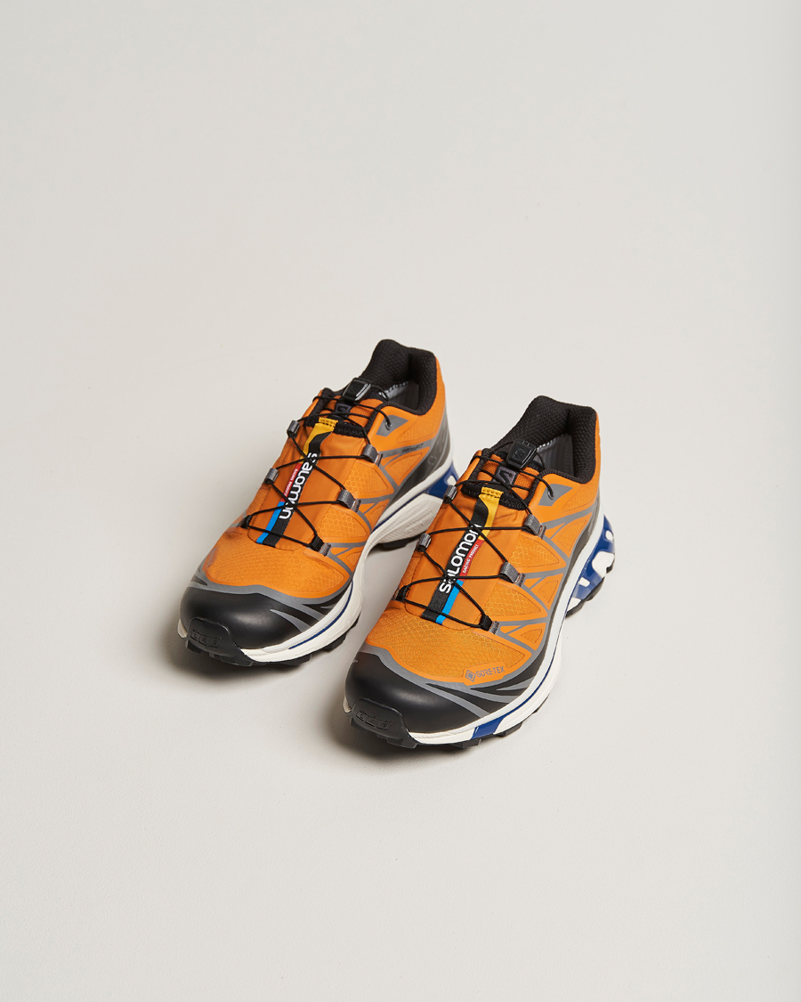 Homme | Salomon XT-6 GTX Running Sneakers Marmalade | Salomon | XT-6 GTX Running Sneakers Marmalade