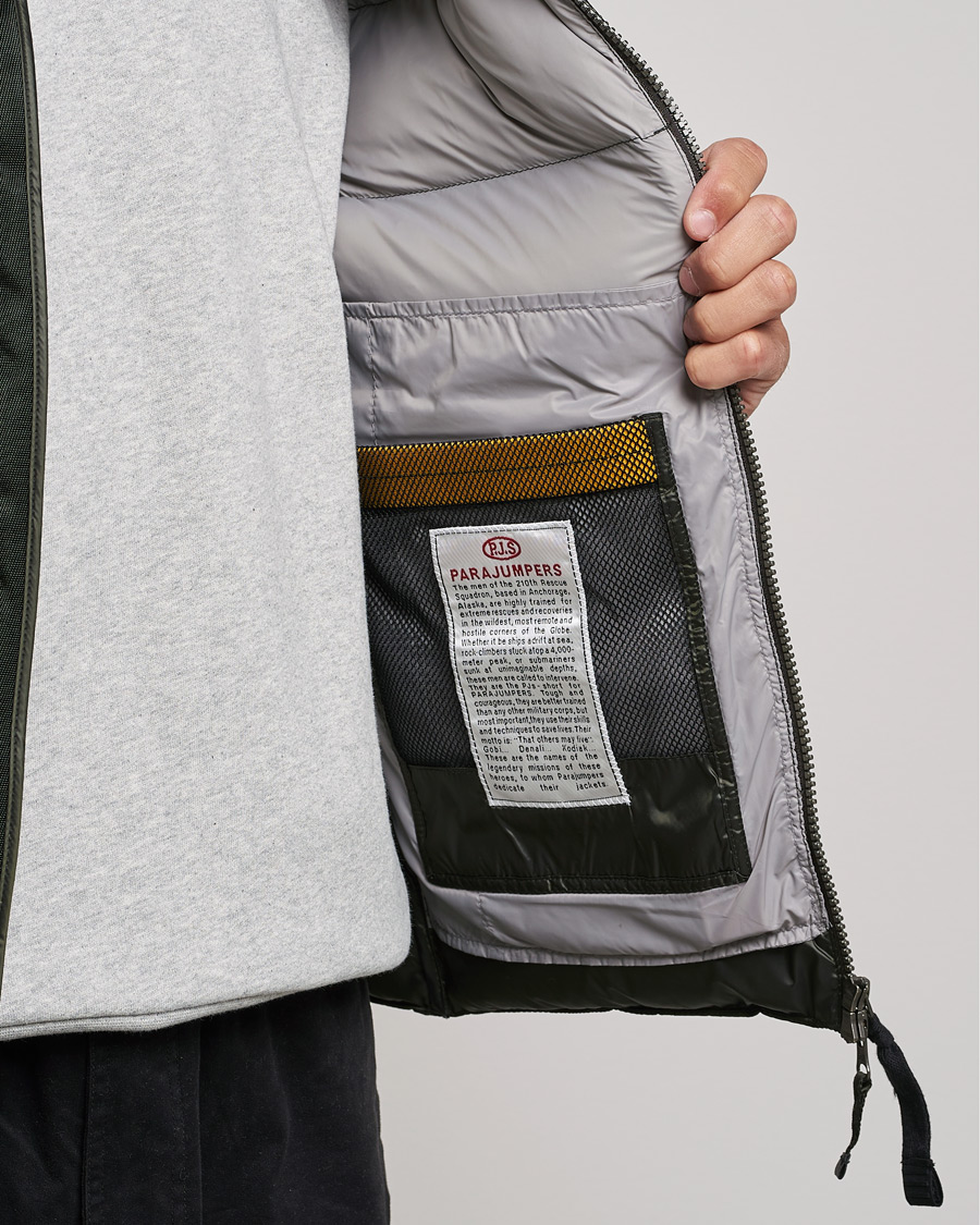 Homme | Manteaux Et Vestes | Parajumpers | Jeordie Sheen High Gloss Vest Sycamore