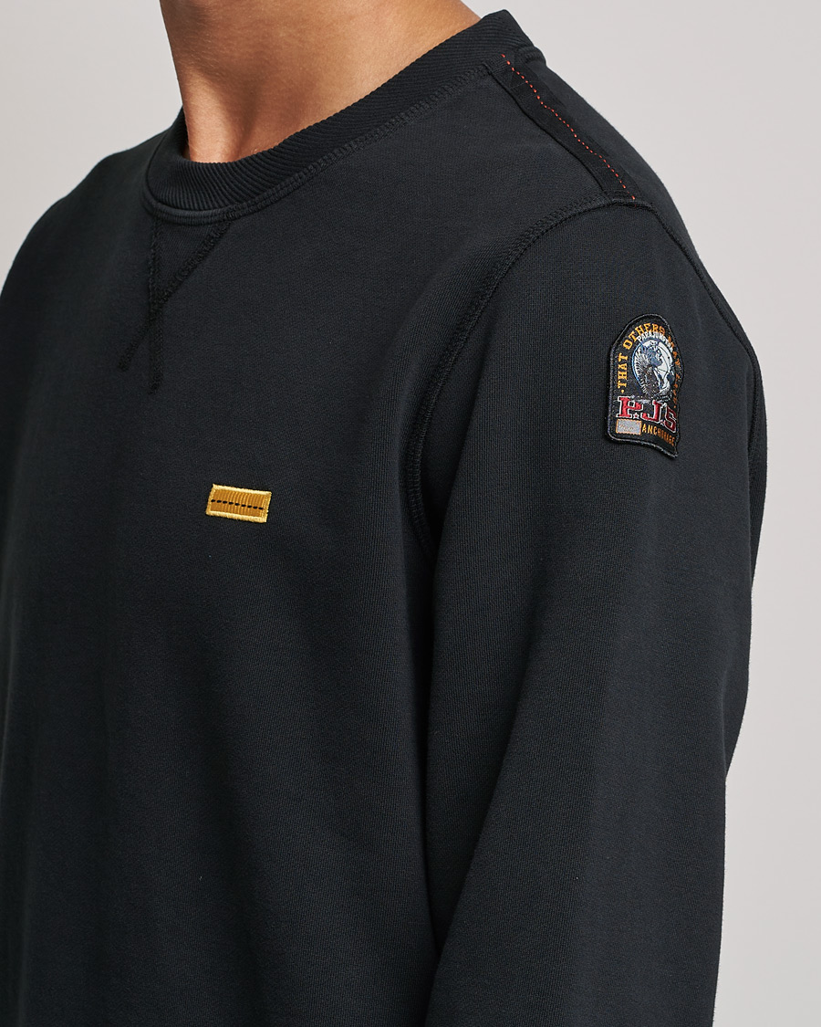 Homme | Pulls Et Tricots | Parajumpers | Basic Cotton Fleece Sweatshirt Black
