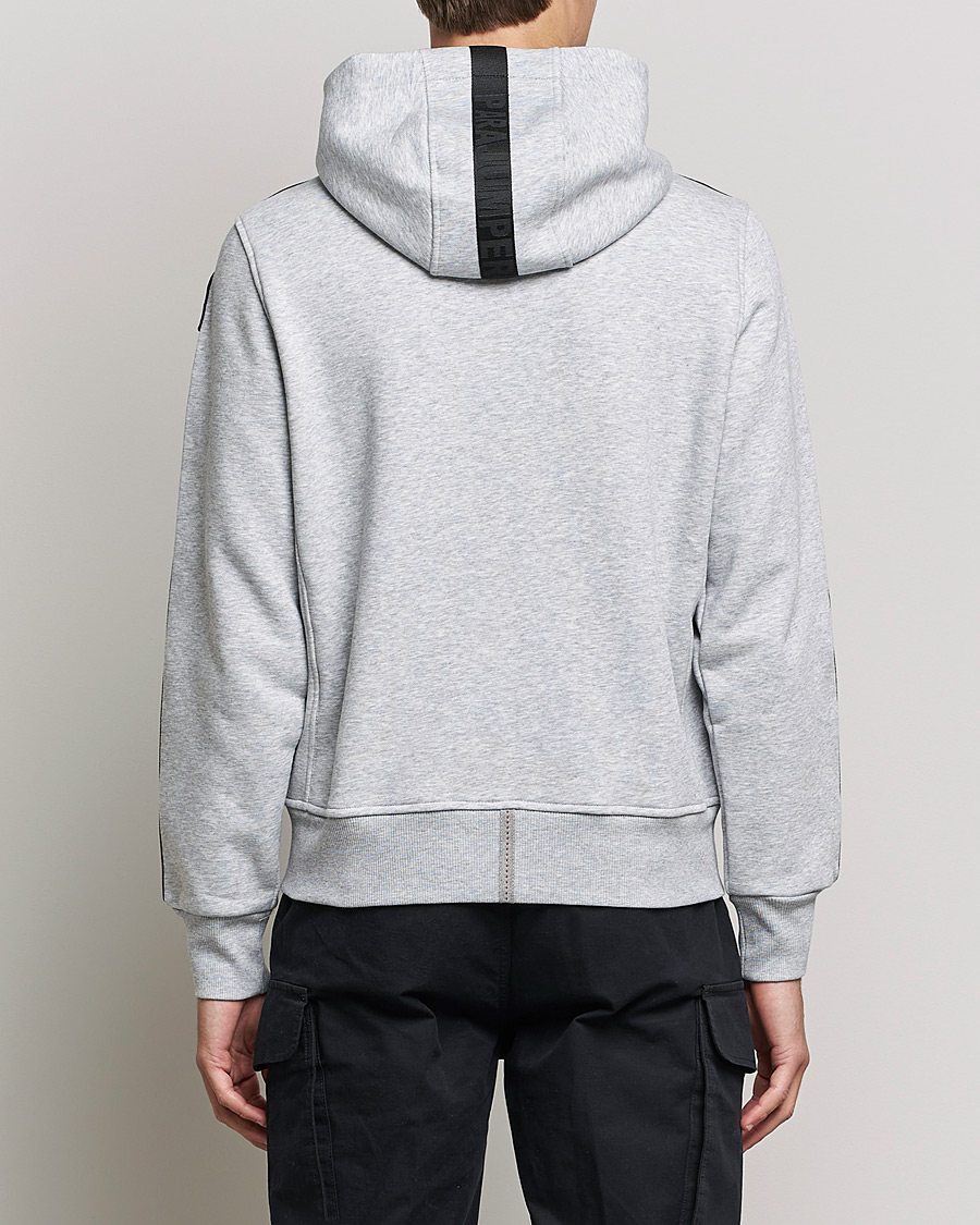 Homme | Pulls Et Tricots | Parajumpers | Aldrin Full-Zip Hoodie Steel Melange