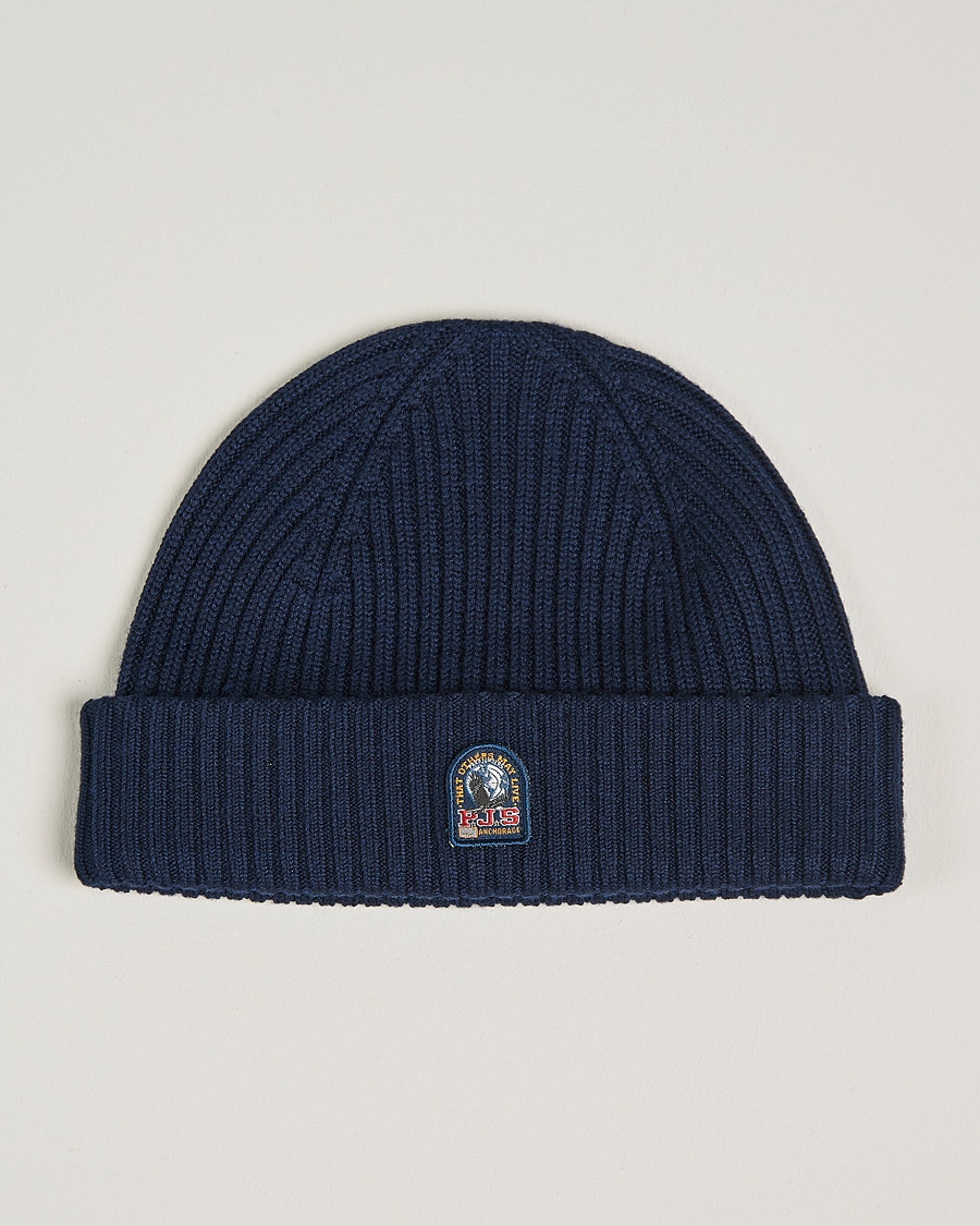 Homme | Parajumpers Ribbed Hat Navy | Parajumpers | Ribbed Hat Navy
