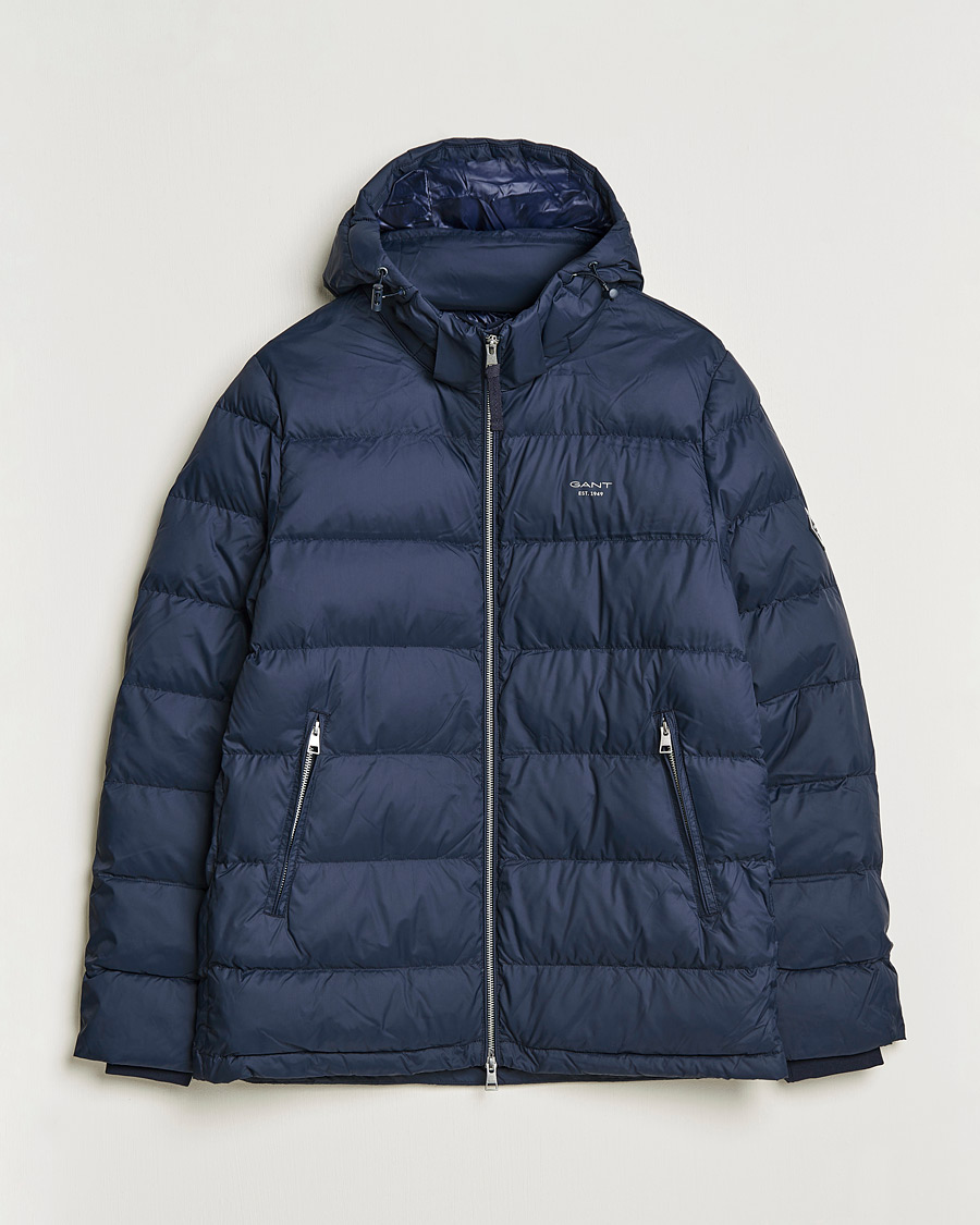 Homme | Manteaux Et Vestes | GANT | The Active Cloud Jacket Evening Blue