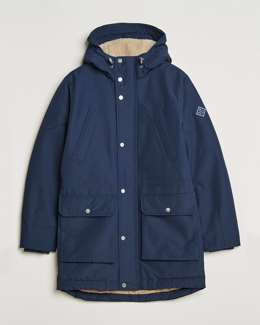 Homme | Manteaux Et Vestes | GANT | The Everyday Parka Marine