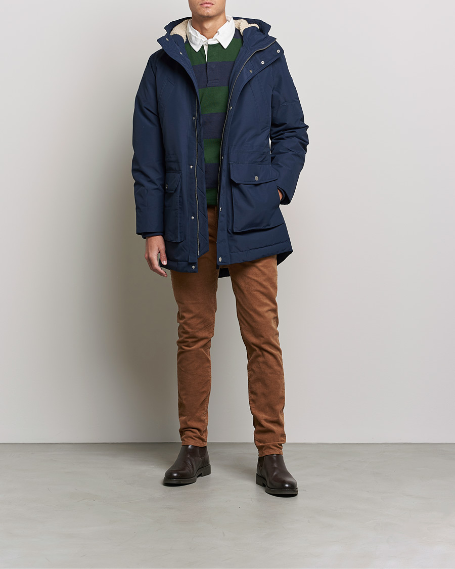 Homme | Manteaux Et Vestes | GANT | The Everyday Parka Marine