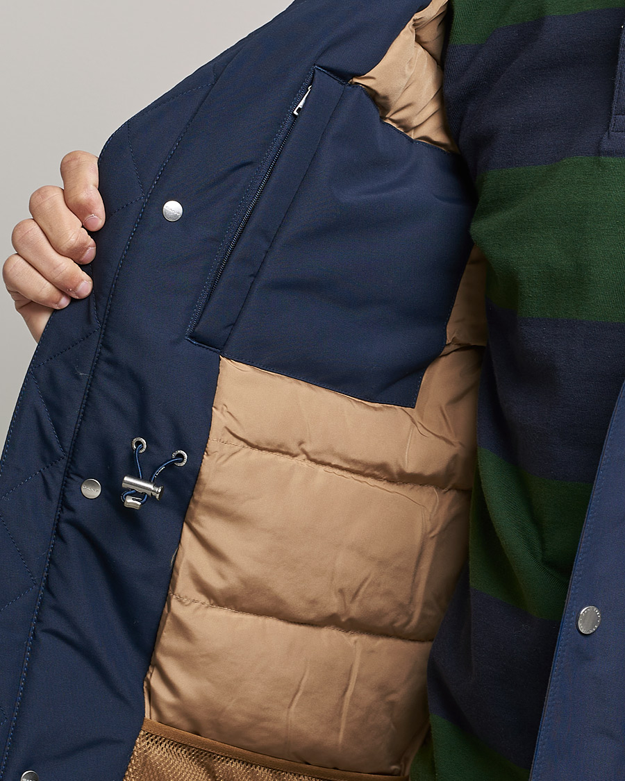 Homme | Manteaux Et Vestes | GANT | The Everyday Parka Marine
