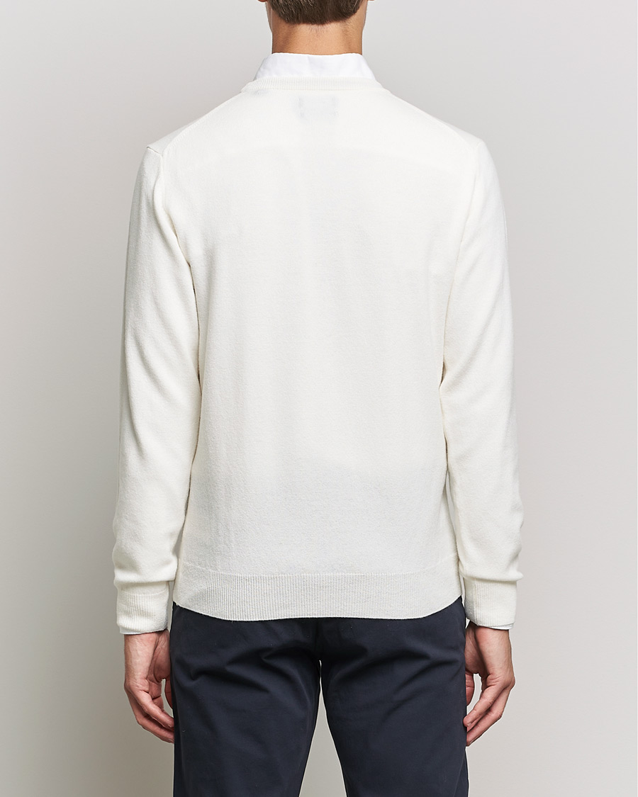 Homme | Pulls Et Tricots | GANT | Lambswool Crew Neck Pullover Cream