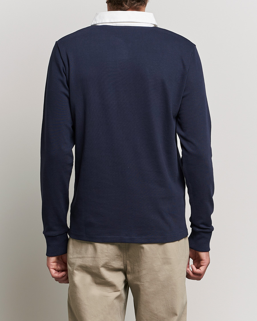 Homme | Pulls Et Tricots | GANT | Original Solid Heavy Rugger Evening Blue