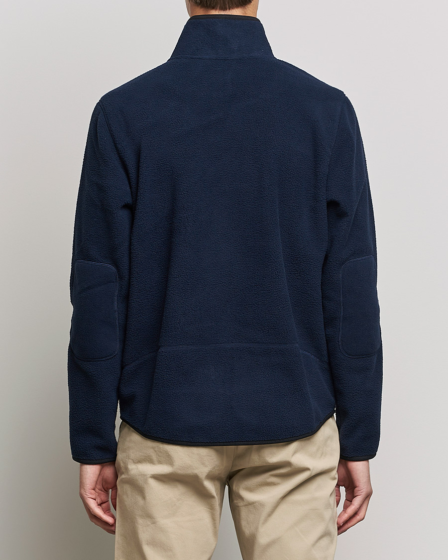 Homme | Pulls Et Tricots | GANT | Sherpa Fleece Full Zip Evening Blue