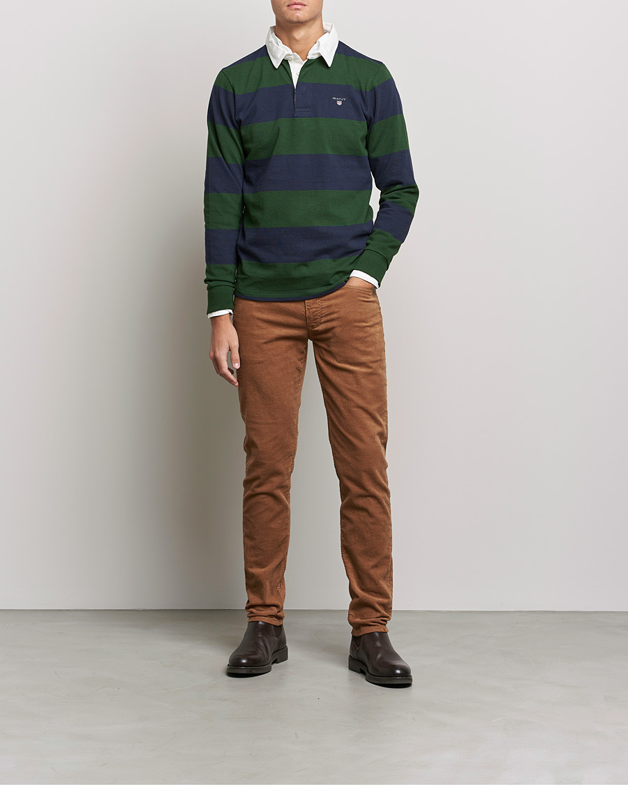 Homme | Pantalons | GANT | Hayes Cord Jeans Roasted Walnut