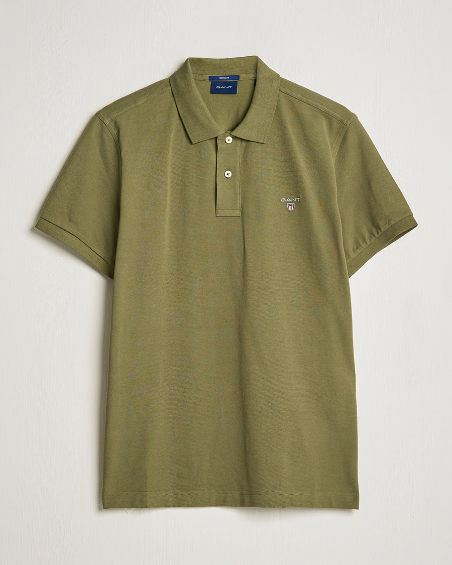 Homme | Polos | GANT | The Original Polo Hunter Green