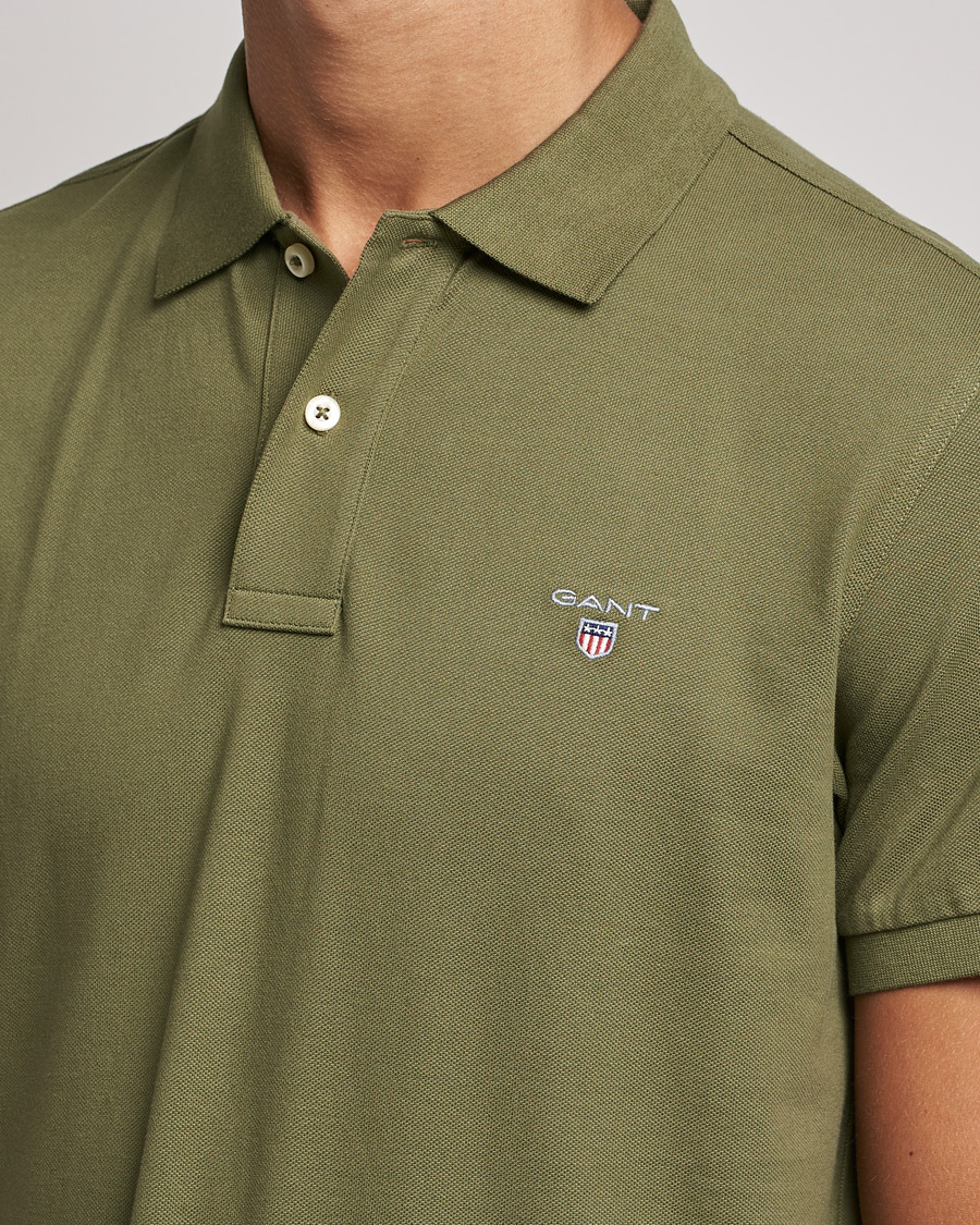 Homme | Polos | GANT | The Original Polo Hunter Green