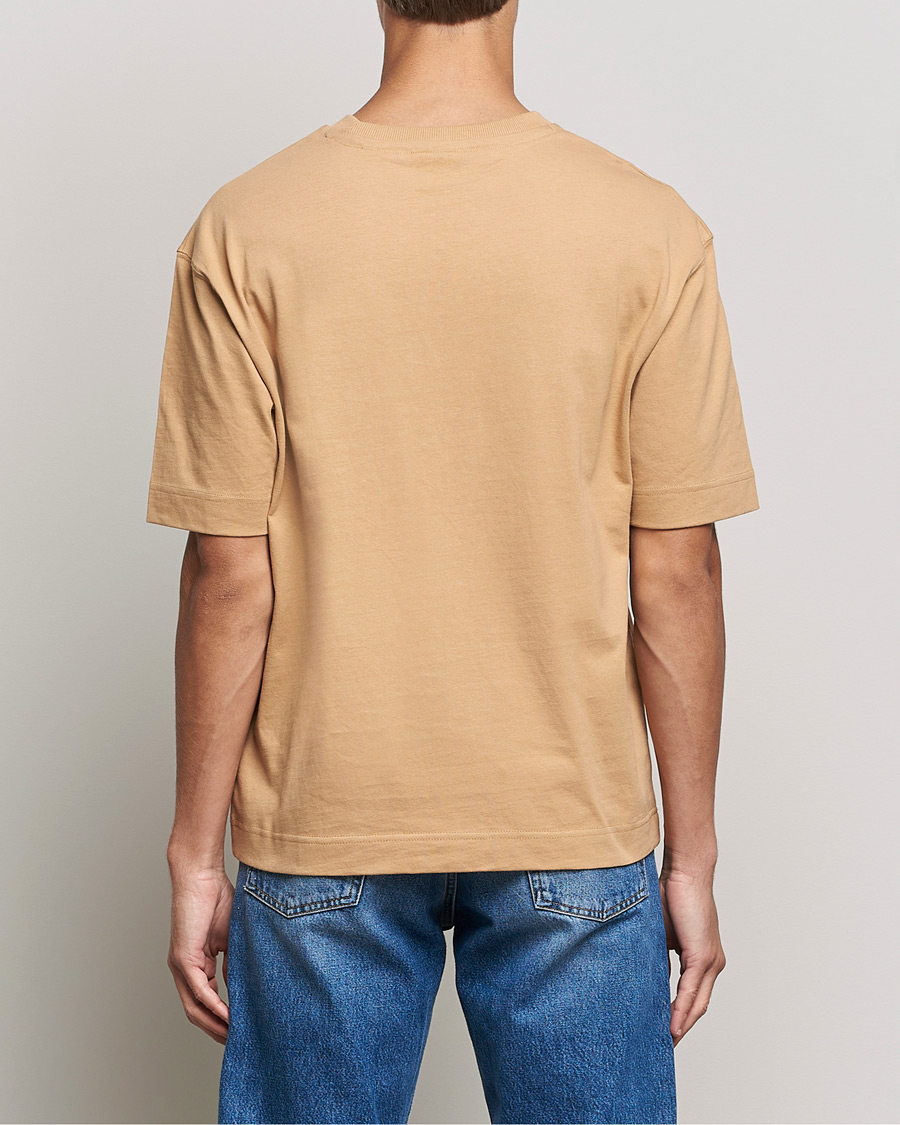 Homme | T-shirts | GANT | Icon Crew Neck T-shirt Toffee Beige