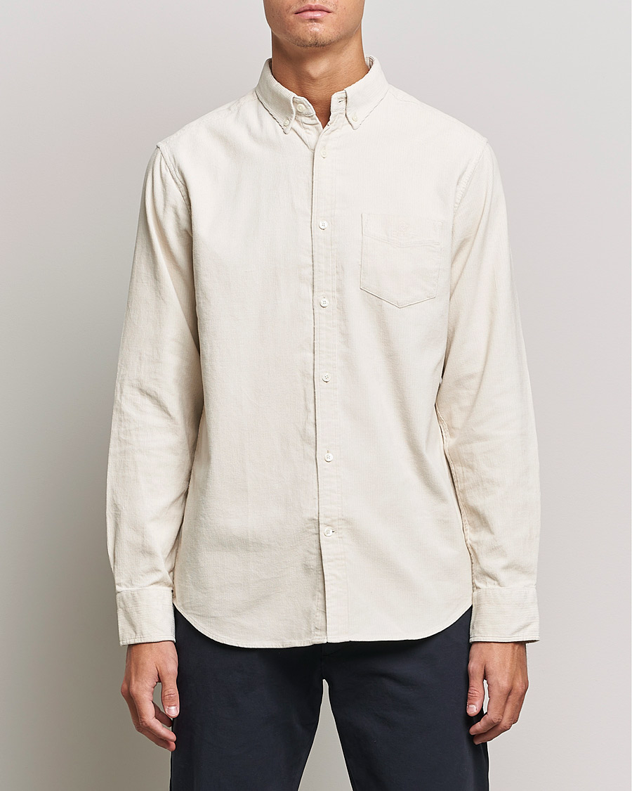 Homme | Chemises | GANT | Regular Fit Corduroy Shirt Putty