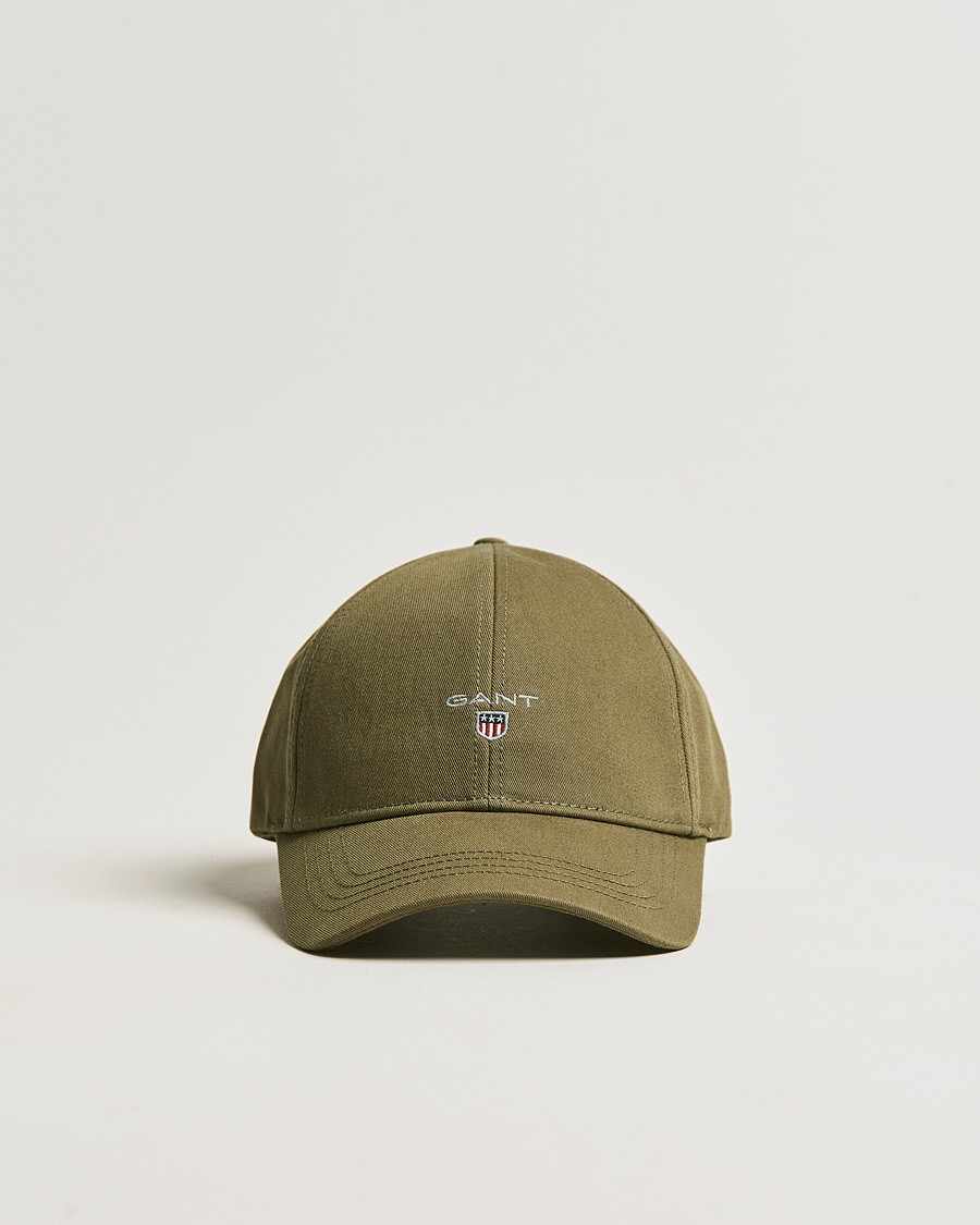 Homme | GANT Original Shield Cap Hunter Green | GANT | Original Shield Cap Hunter Green