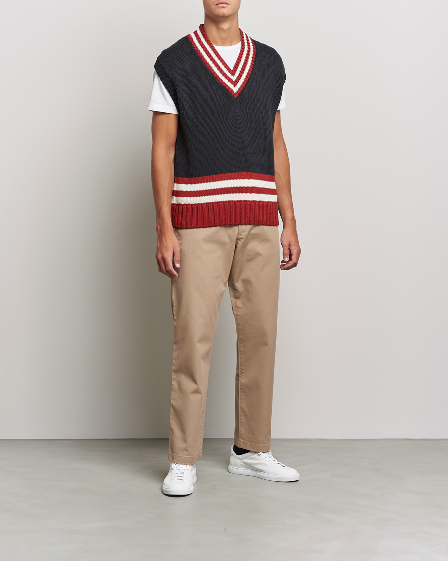 Homme | Pulls Et Tricots | GANT | Oversize Vest Autumn Sunset